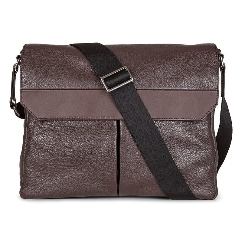 Bolsos Cruzados Ecco Sune Para Hombre,Marrones,431528-WBM